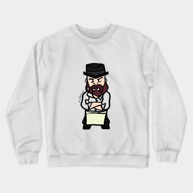 Alfie Solomons - Angry Bear Crewneck Sweatshirt by iseasilyamused